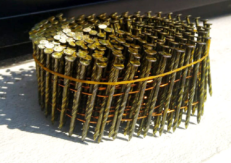 Clavos Espiralados en Rollos